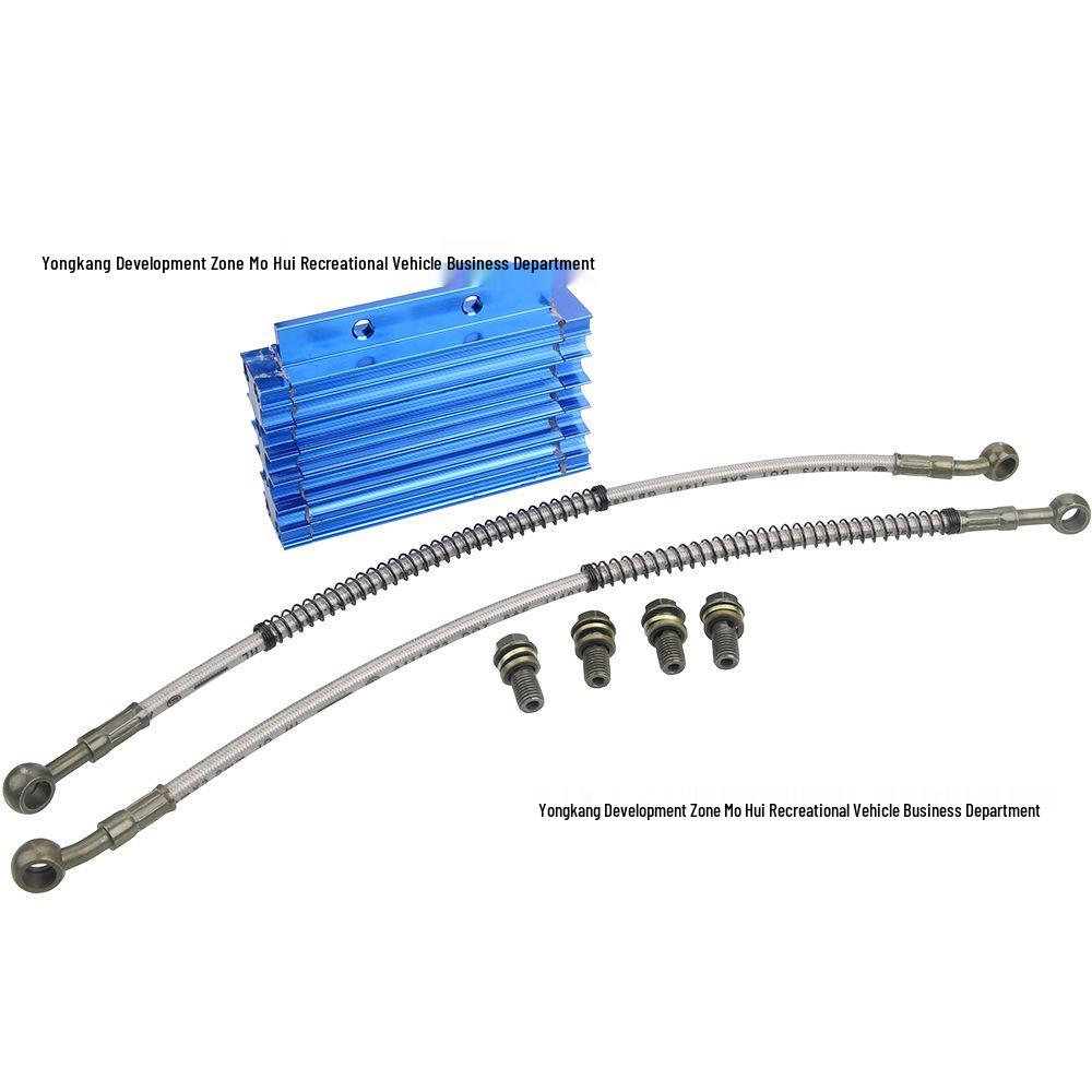 

Oil Cooler Radiator for 125-160cc Off-road Motorcycles, ATV, and Dune Buggies золотий