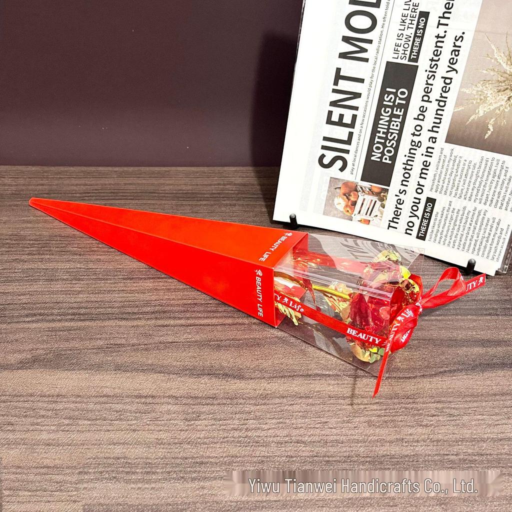 Multicolor Gold Foil Rose - Romantic Gift for Mother's Day, Valentine's Day, Women's Day