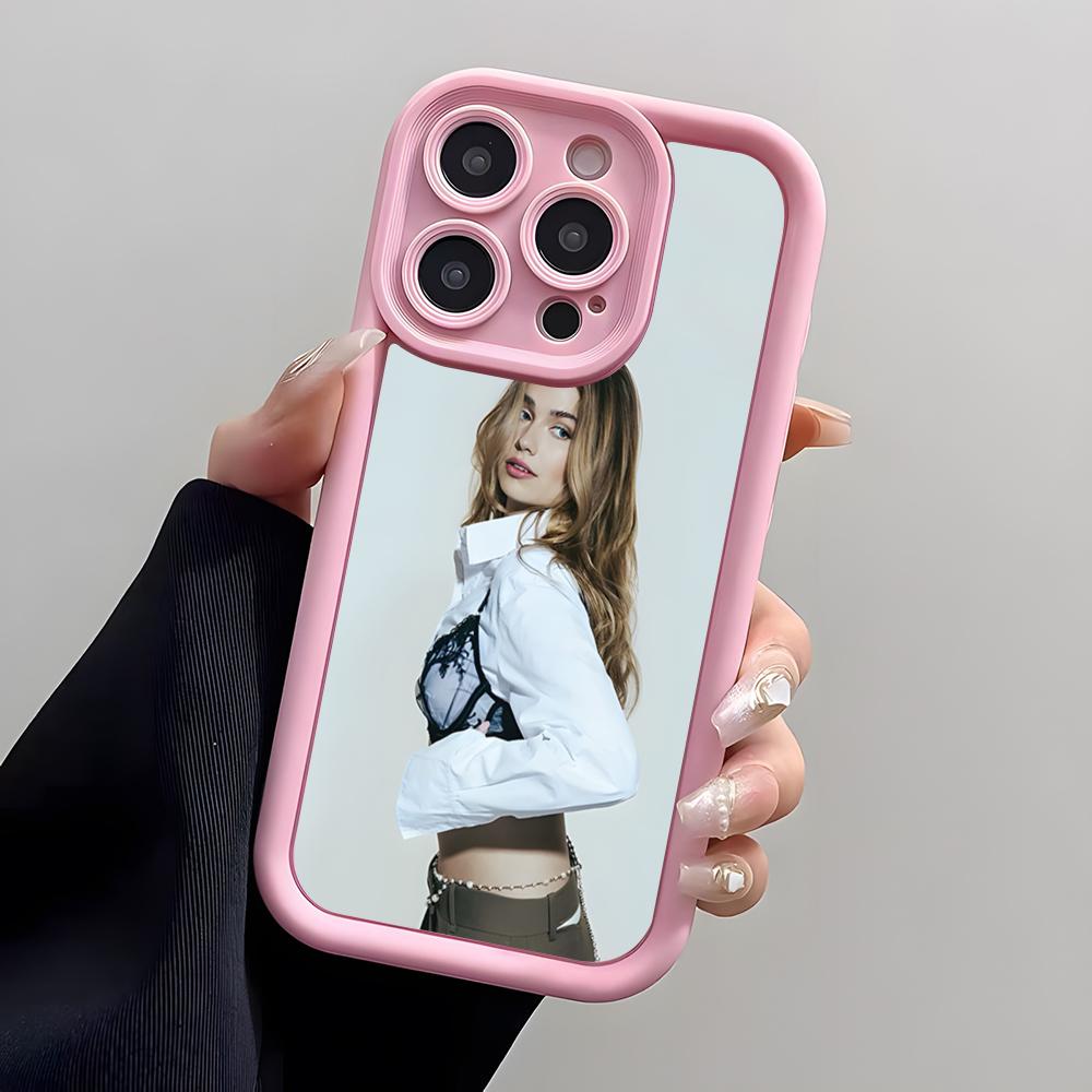 Sängerin Roxy Dekker Handyhülle Für IPhone Air 17 Pro Max 16 E 15 14 Pro Max 13 12 11 Mini Plus Weiches Silikon Rosa Hülle