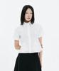 Hanahi Under Pocket Half Shirts White