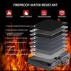 Waterproof Fireproof Document Box Large Capacity Portable Safe Storage Case  Office Use