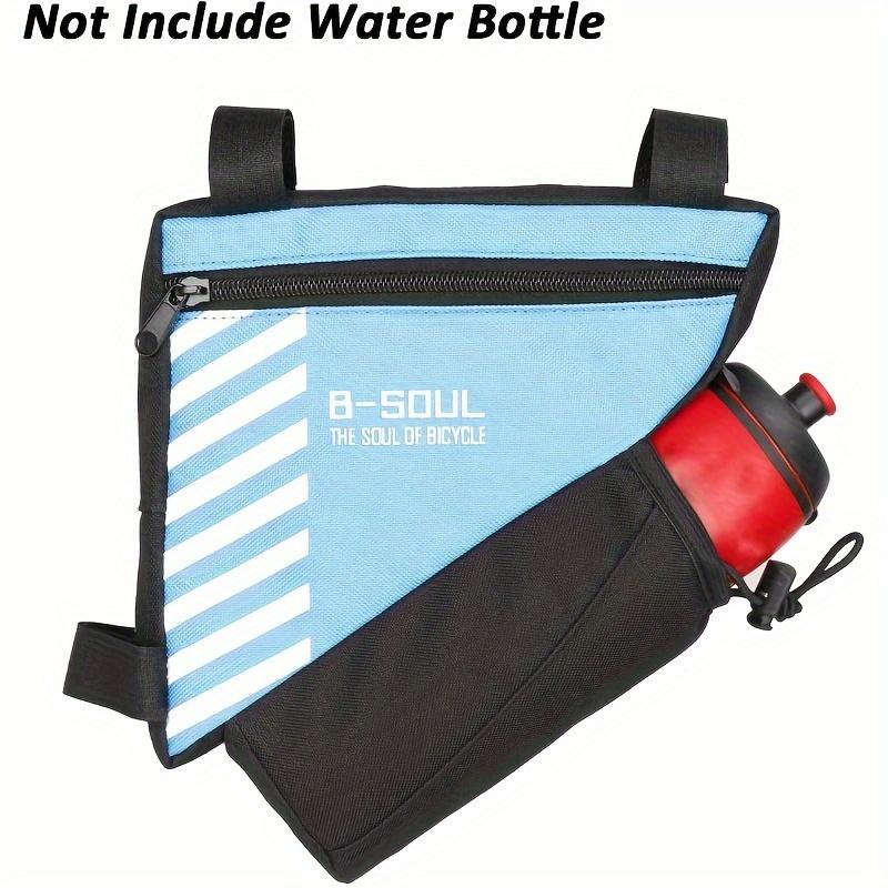 

1pc Bicycle and Mountain Bike Riding Triangle Bag Can Hold Water Bottle and Tool, Making Your Riding More Convenient bike basket синій