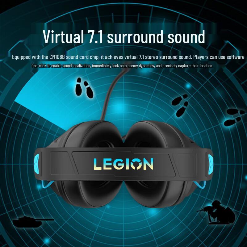 Lenovo Legion R360 Wired Gaming Headset