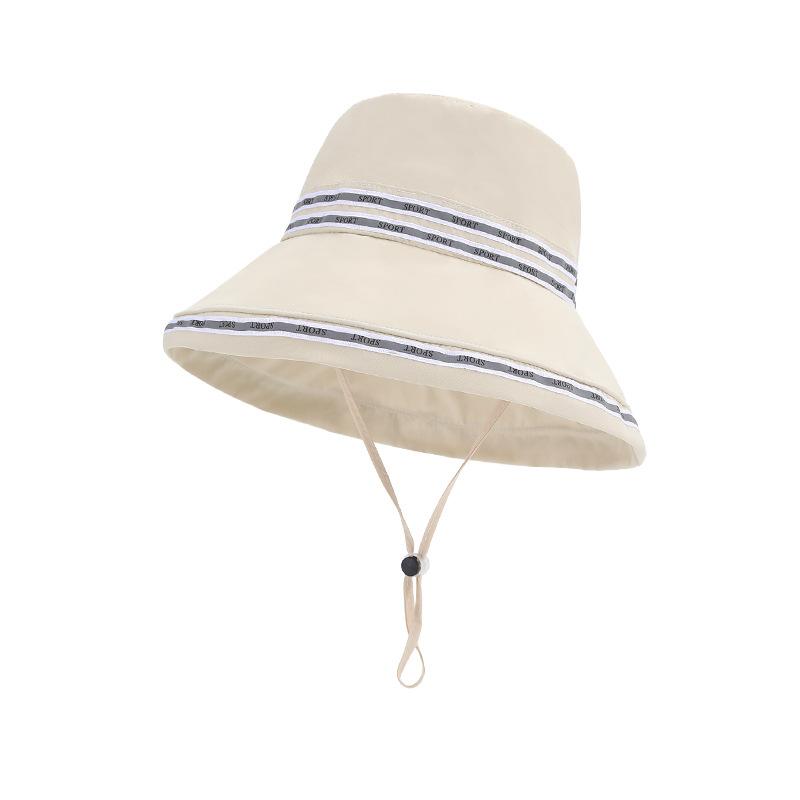 Spring Summer Outdoor Sunscreen Cap Women s Reflective Strip Large Brim Sunshade Cap Mountaineering Fishing Quick-Drying Waterproof Fisherman Hat