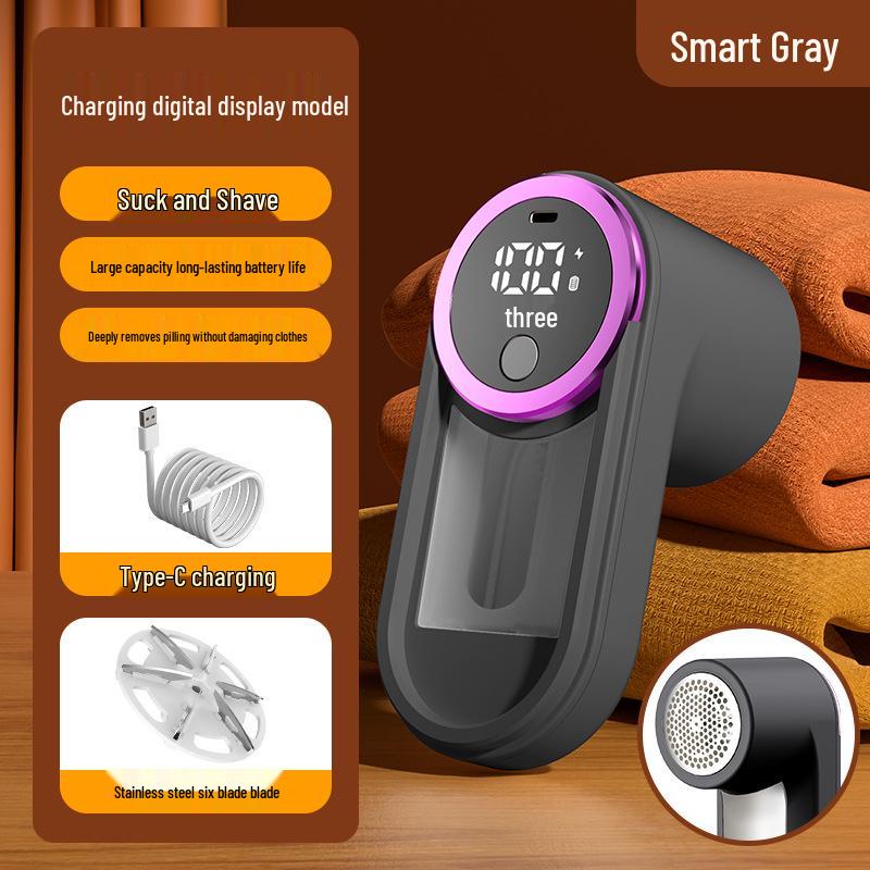 25-Year Smart Digital Lint Remover with Six Large Blades