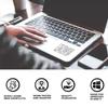 5 buc. Autocolant de referință pentru tastatură Windows/Word, Autocolant cu scurtături de computer, Autocolante adezive detașabile pentru ghid rapid de referință pentru tastatură