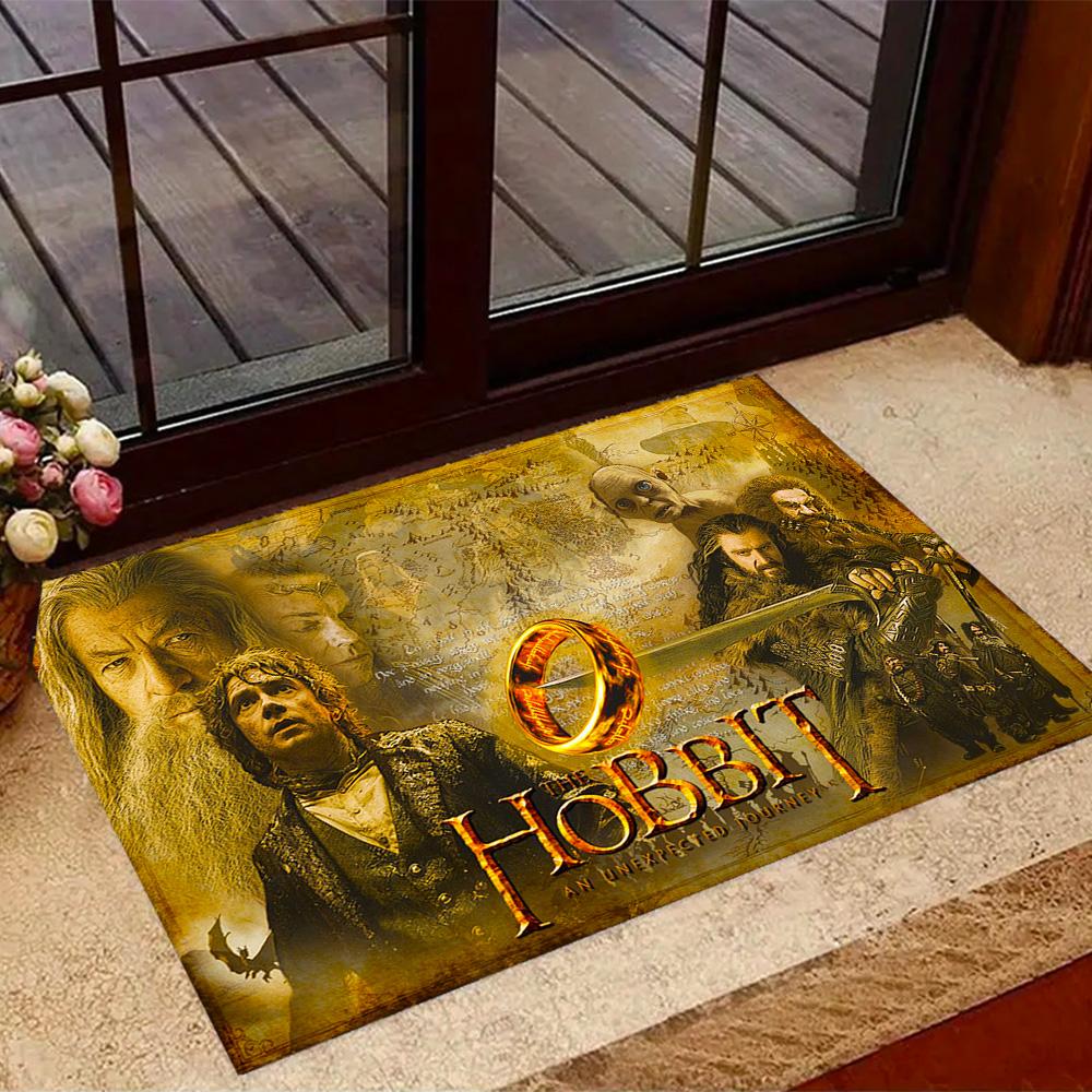 

The Lord of the Rings Themed Anti-Slip Rugs - Polyester Home Decor, Suitable for Bedrooms, Living Rooms, Doorways, Studios, and Decorations 40cmx60cm