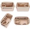 Make Up Organizer Felt Cloth Handbag Organizer Insert Bag Travel Inner Purse Portable Cosmetic Bags Fits Speedy Neverfull