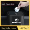 For Honda Car Trash Can Storage Box Vehicle Multifunctional Garbage Dust Case For Honda Civic Fit Jazz Accord Passport Stepwgn C