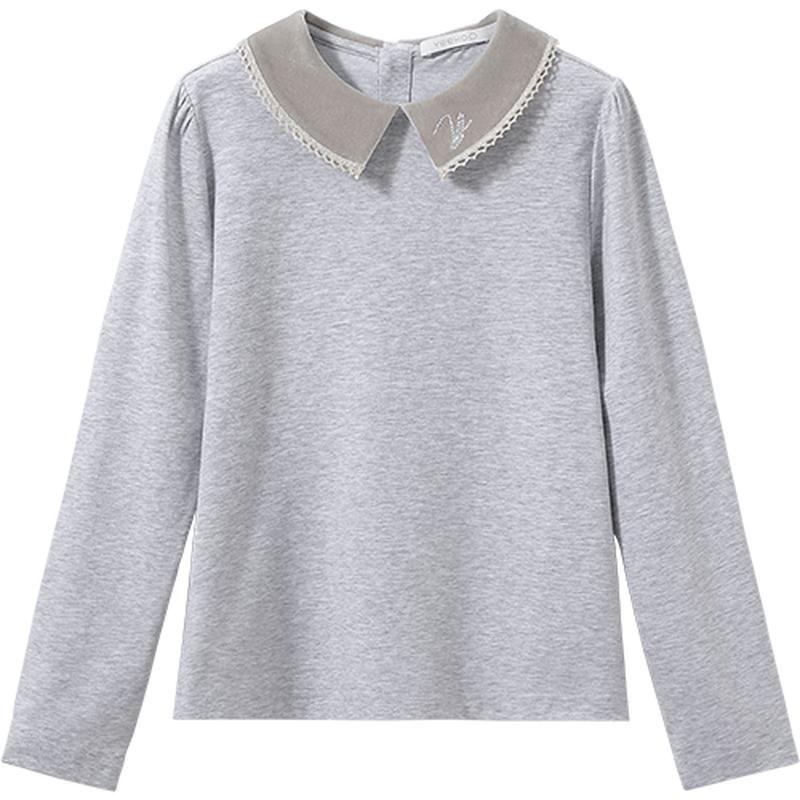 YEEHOO Girls  Long Sleeve Polo Shirt 160