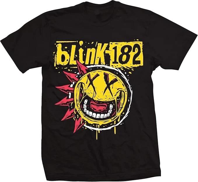 Blink 182 TShirt Blink182 Punk Six Arrow Smiley New M