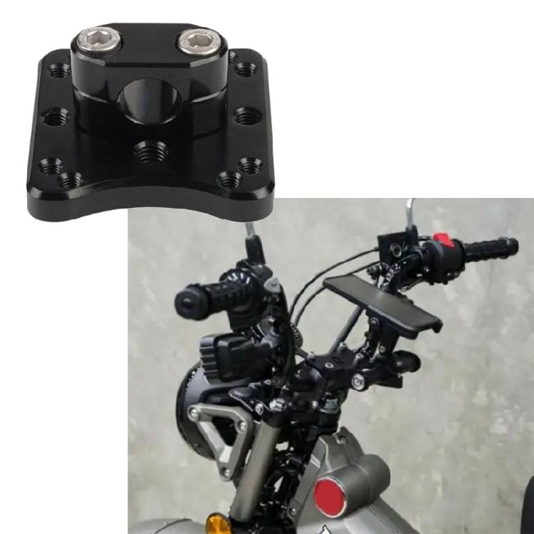 12Mm Motorcycle Position Bracket Clamp Bar Global Position Mount Corrosion Resistant Navigators Mount Simple Installation for Motorcycle Use