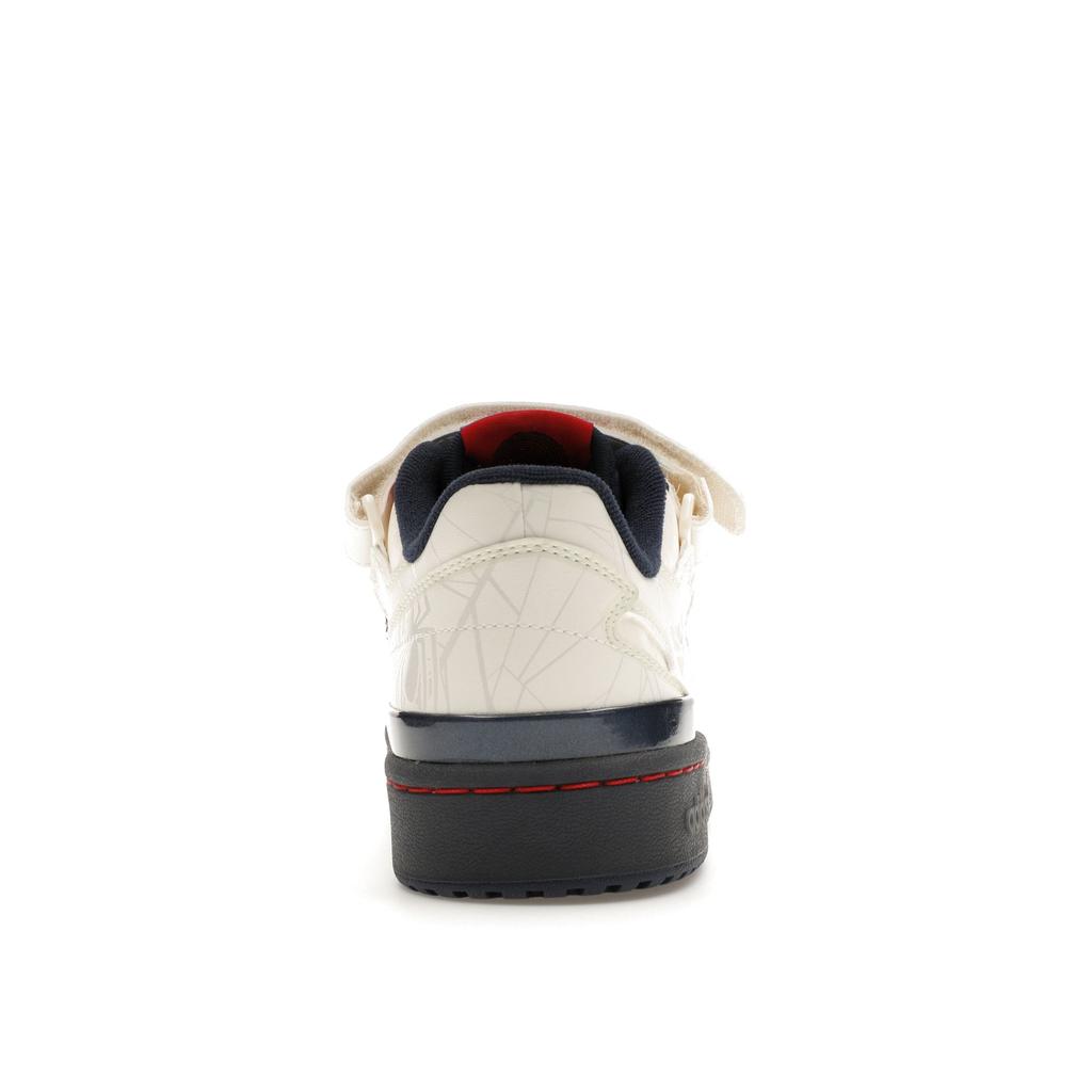 Marvel X Adidas Forum Low Spiderman Unisex Sneakers White Clear-White Solar-Red IG3813