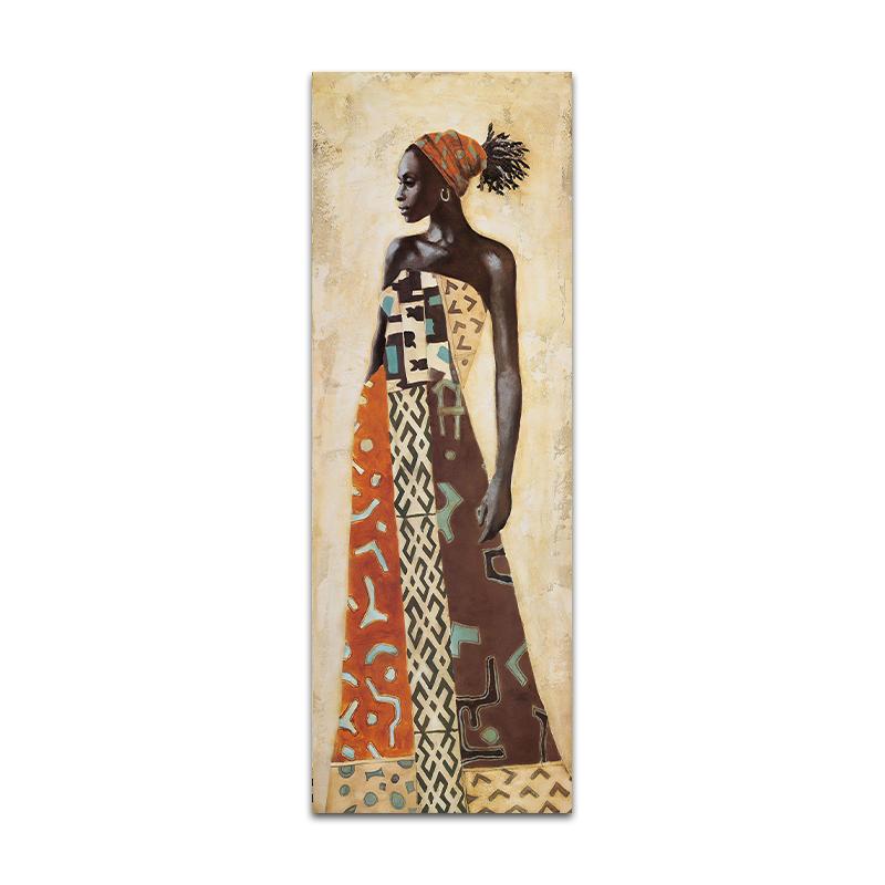 African Traditional Dancing Women Wall Art Canvas Posters and Prints Art Painting Large Size Decoration Pictures for Home Decor