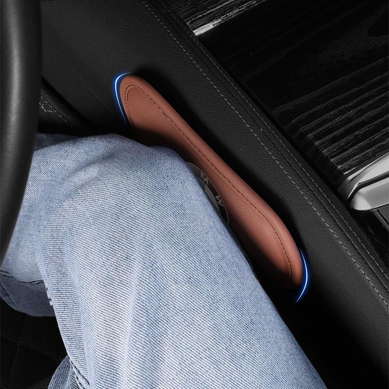 Kožený polštář do auta Podložka pod koleno do auta Elastická paměťová pěna Podložka pod nohy Pro BMW E46 E39 E90 E60 E36 F30 F10 E34 E30 F20 E92 M3 M4 M5 X3 X4 X5 X6 X7