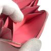 HERMES Zip Angor Wallet Coin Compartment Zip Around coin purse Leather pink