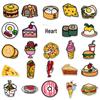 108 Cute Cartoon Food Stickers for Kids: Journal, Suitcase, Phone & Water Bottle Decoration