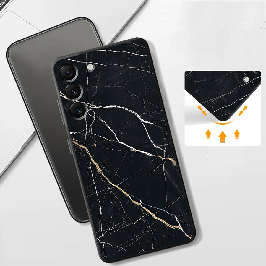 Marble Phone Case for Samsung Galaxy A51 A52 A52s A53 A54 A55 A71 A72 A21s A31 A41 A16 A50 A70s Luxury Cover
