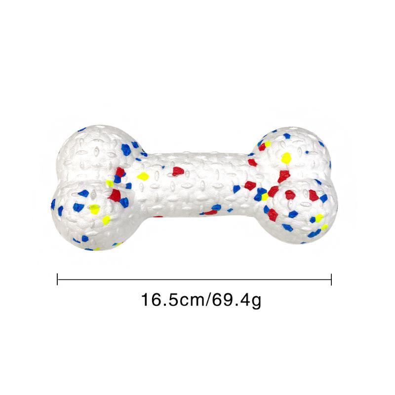 1Pcs Non Squeak Interactive Puppy Toy Bite Resistant Solid Dog Ball Toys High Elasticity E-Tpu Pet Chew Ball Toy