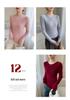 Women's Slim Fit Cashmere Sweater - Long Sleeve, Round Neck, Autumn/Winter Knitwear, Skin-Friendly, Stylish Base Layer