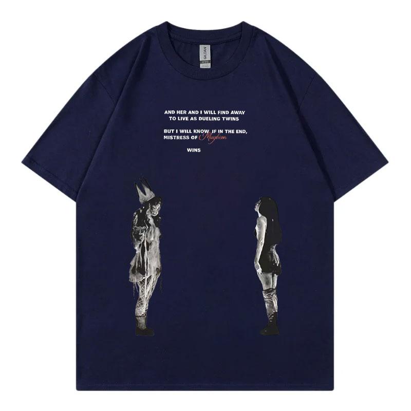 Lady Gaga The Mayhem Ball Tour 2025 Merch T-shirt Men Women Clothing Gothic Vintage T-shirts Fashion Casual Oversized T Shirts