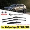 26'+16'+11' for Kia Sportage QL 2016-2020 2017 2018 2019 Wiper Front and Rear Wiper Blades Windshield Window Brush