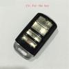 ZAD silicone rubber car key case cover shell skin holder protector for KIA Cadenza New K7 2013 2014 2015 2016 4 buttons key set