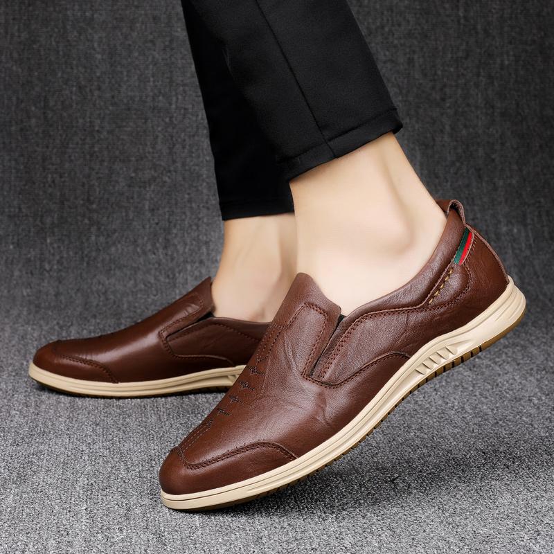 Herren Stilvolle Slipper Neue Marke Lederschuhe für Herren Hochwertige Mokassins Herren Fahrschuhe Herrenschuhe Herren Formelle Schuhe