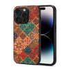 Ultrathin Flower Figure Leather Case For iPhone 16 16E 15 14 13 12 11 Pro Max 15Plus XS Max XR 7 8 SE 2026 Shockproof Back Cover