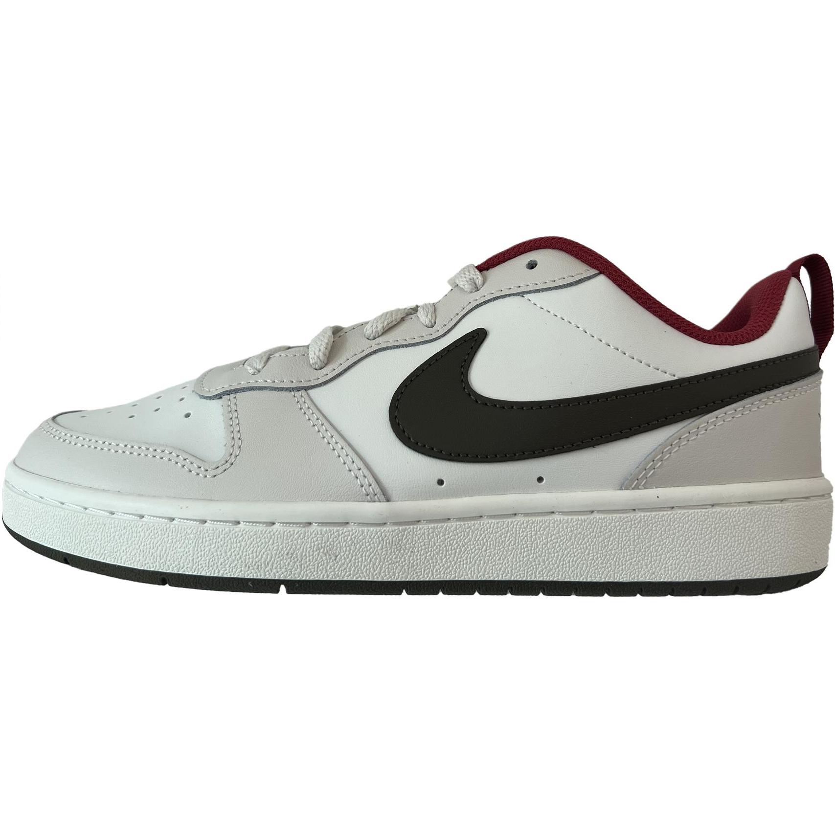 

Nike Court Borough Low 2 Versatile Comfortable Low-Top Kids Skate Shoes Kids sneaker White Gray Black IQ9797-121 39