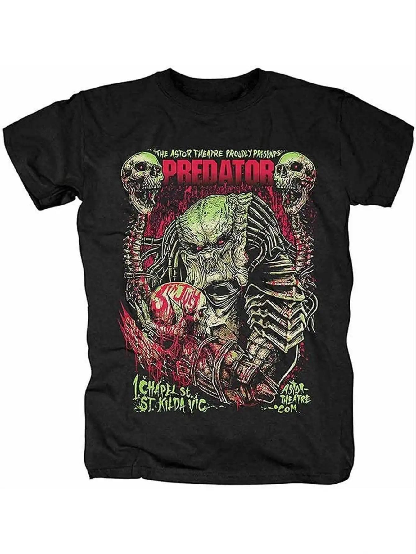 Licensed Merchandise Featuring The Official Predator AVP Alien Vs Predator Xenomorph Skull TShirt Made from Durable This Loos M