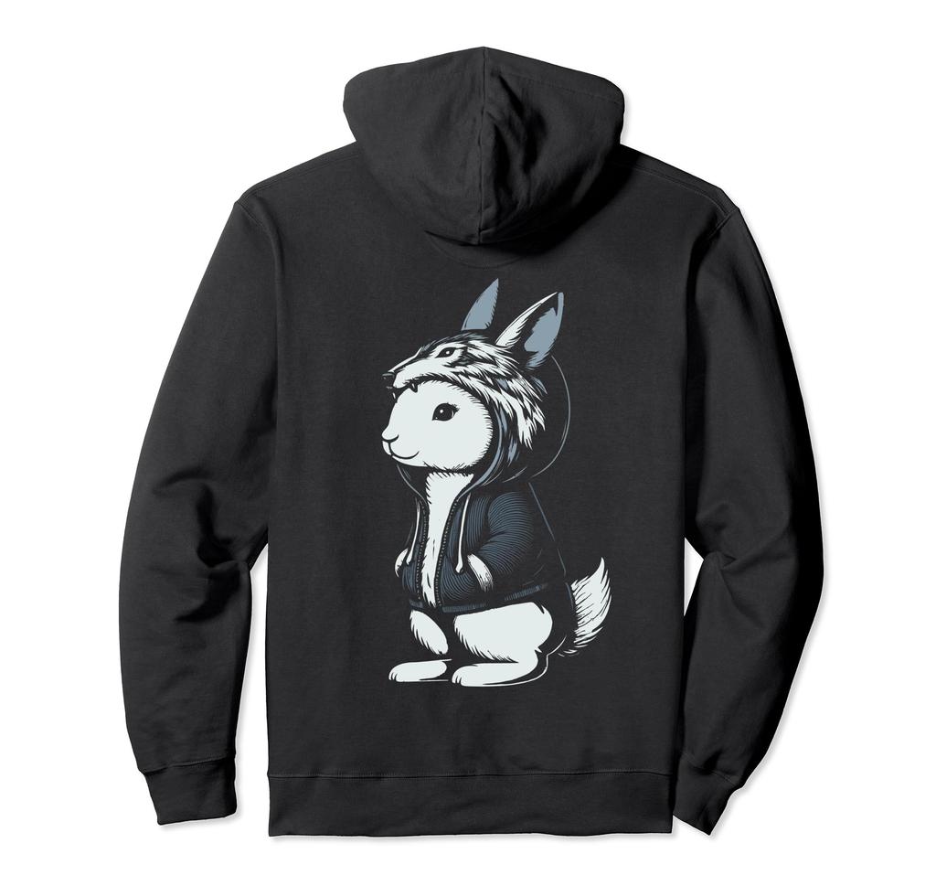 Coyote Bunny Jackal Rabbit Hoodie