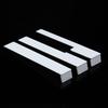 52pcs Piano Keytops Kit White ABS Plastic Piano Repair Key Set with Fronts Professional Replacement Parts Piano Accessories