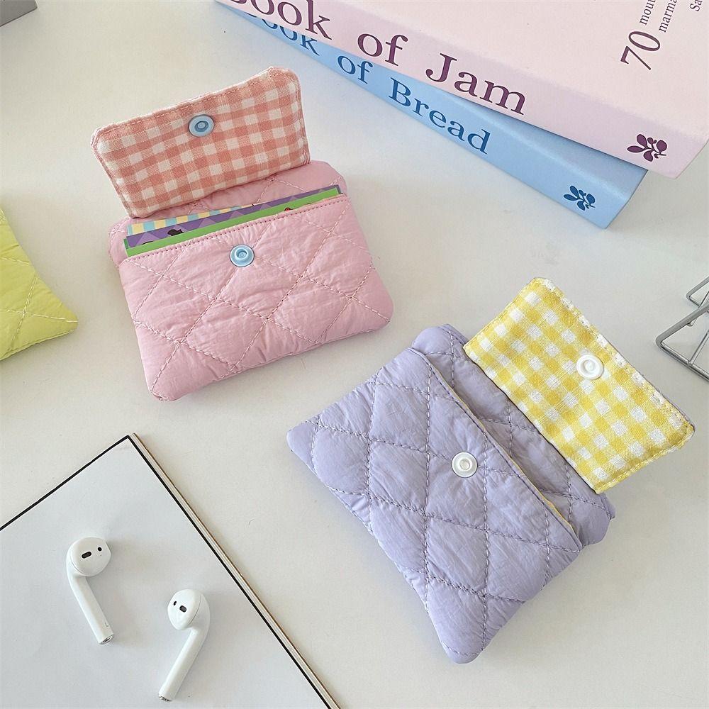 Multifunctional Small Lipstick Bag Candy Color Sanitary Napkin Storage Bag  Outdoor