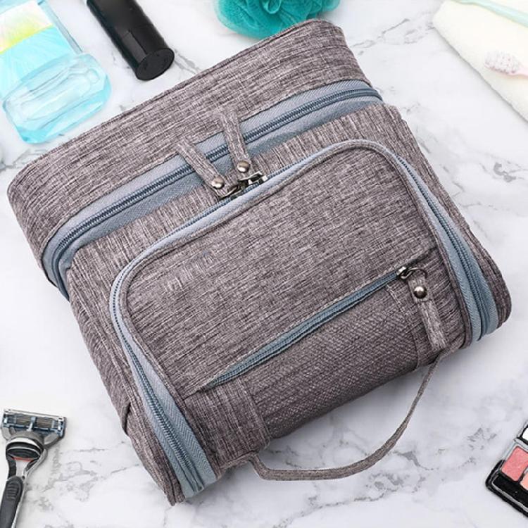 Travel Toiletry Bag Wet Dry Separation Waterproof Material Cosmetic Container
