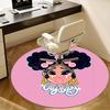 Cry Baby Chair Mat - Round Carpet for Home Decor, Office Use, Bedroom