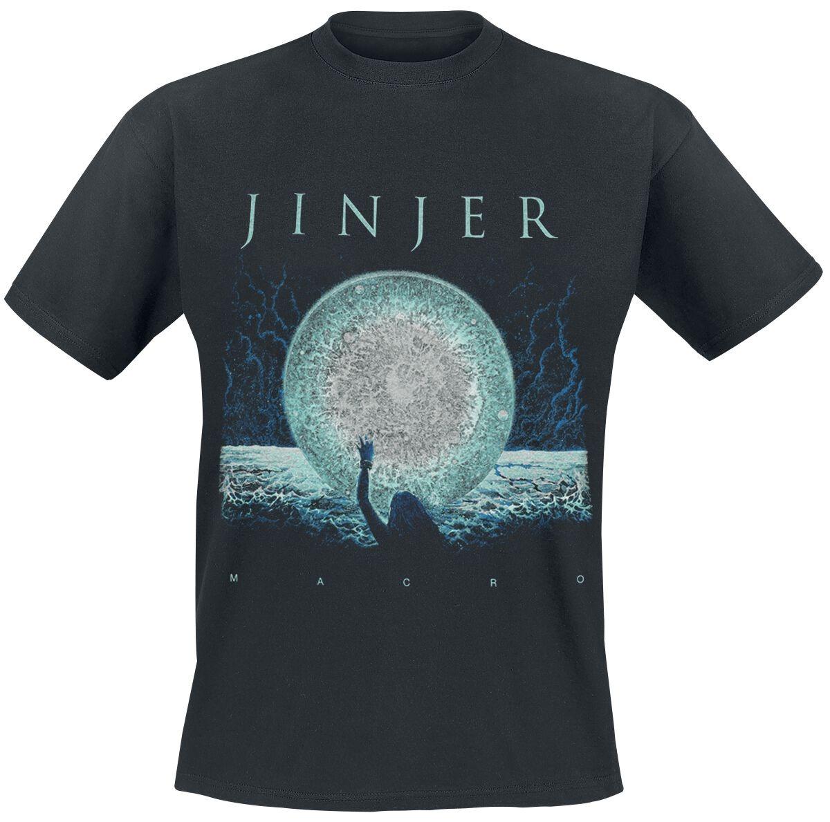 Jinjer Macro Album Sphere Print T Shirt 100 Cotton Casual Neutral Tee Extreme Metal Streetwear M