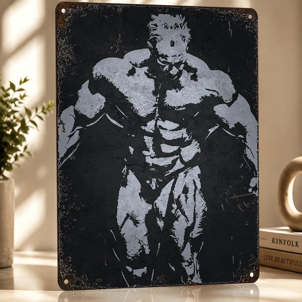 Jay Cutler Iconic D Printed Texture Poster Personalized Wall Art Retro Metal Tin Signs for Decoration Room Accessories Bedroom