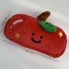 Red Apple Pencil Case/Makeup Bag/Portable Bag, Large Capacity Pen Case, Mark Pen Storage Bag, Perfect Back To School Gift