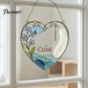 Elegant Courtyard Ornament Sea Glass Style Acrylic Suncatcher, Colorful Light Catching Hanging Ornament, Decorative Catcher for Garden Sun Home