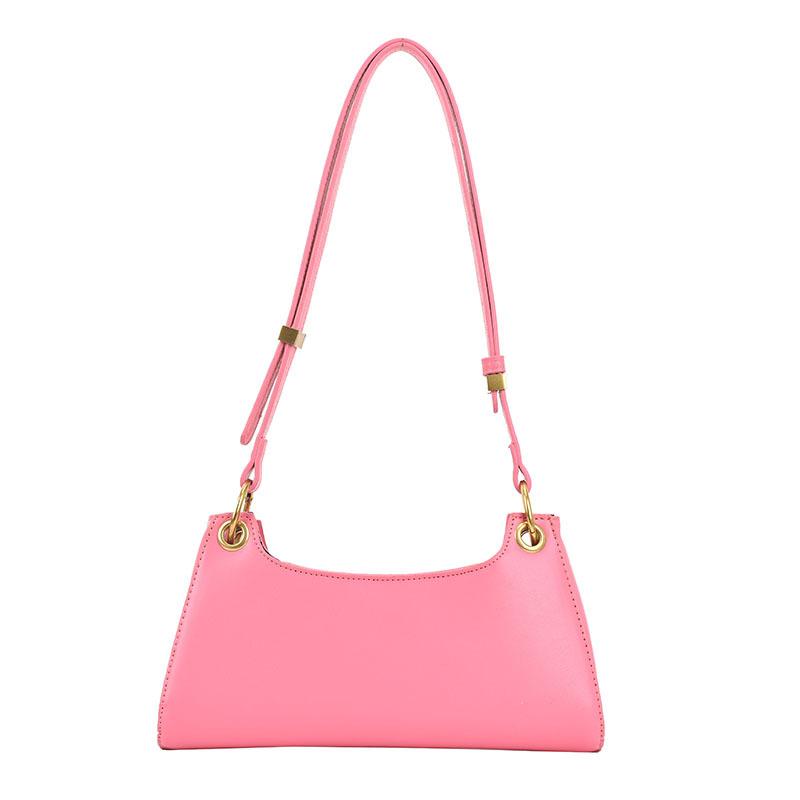 Fashion Women's PU Leather Underarm Shoulder Bag  Solid Retro Simple Small Square Bags Crossbody Bag