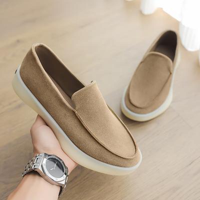 Fashion Classics Business Dress Shoes Moccasins Slip On Loafers Driving Shoes for Men Outdoor Casual Flats Leather Men's Business Shoes
