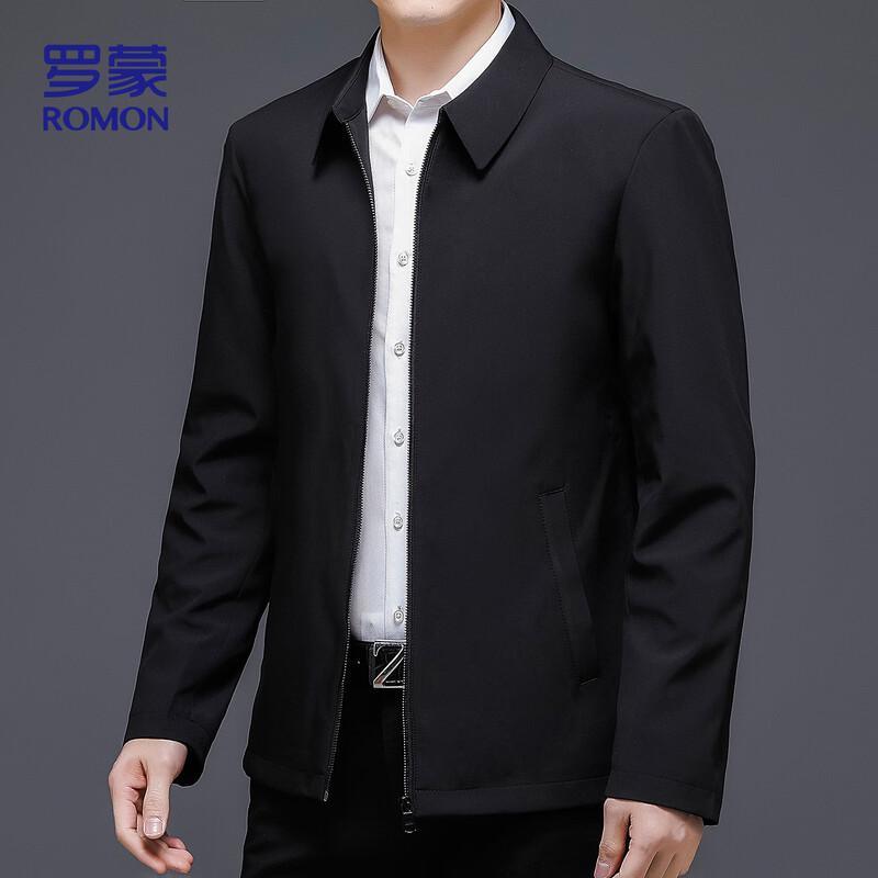 

ROMON Men s Business Casual Baseball & Executive Jacket SJ88 M