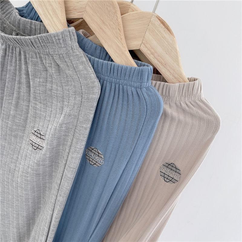 Barns myggavvisande byxor Babys A-klass Pojkars sommar tunna vardagliga mångsidiga byxor för utomhusbruk