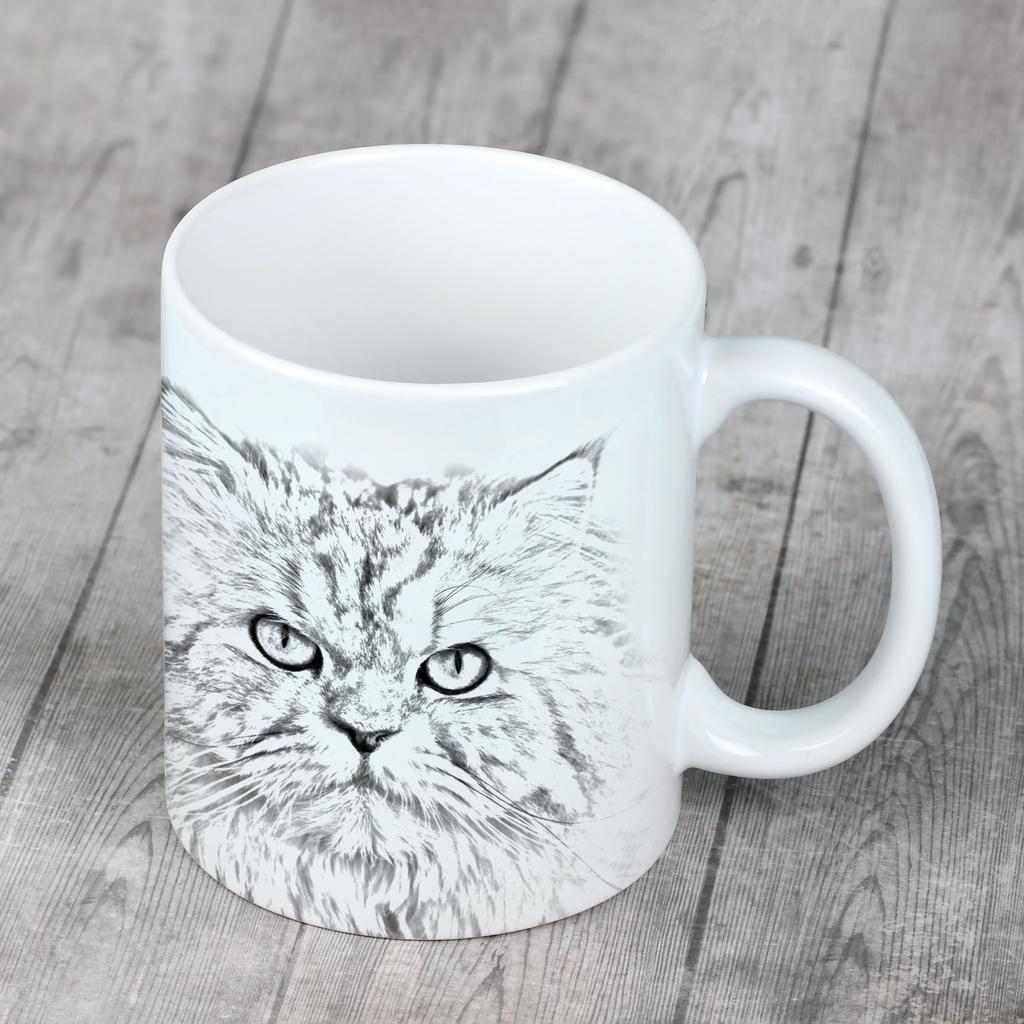 Persian - cup with a cat, cute cup with graphics, a gift with your photo from the Art-Dog brand