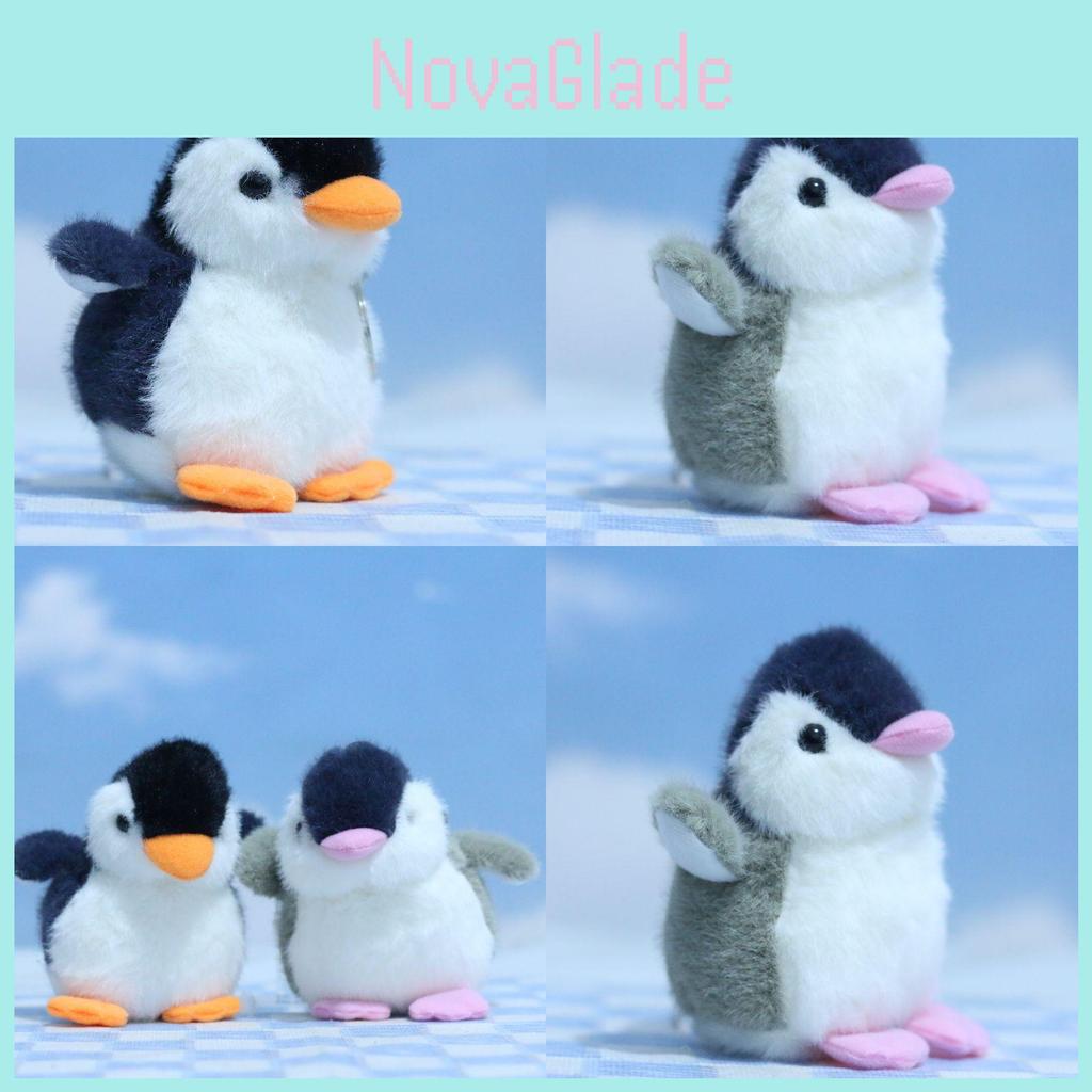 Entzückender Niedlicher Pinguin Plüschtier Schlüsselanhänger Weiches Stofftier Puppe Anhänger 13cm