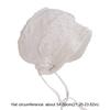 Y2k Geborduurd Kanten Hoed Uitgesneden Bloemenmuts Casual Beanies Hoed Meisjes