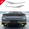 For Hyundai Elantra 2021-2023 Steel Chrome Rear Bumpers Lip Side Skirt Splitter