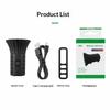 Bicycle Electric Horn Low Power Consumption Super Loud Waterproof Bike Bell for E-Scooter Mountain Bike Daily Riding Accessories