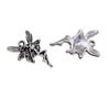 50pcs Tibetan Silver Dainty Ange Tooth  Fairy Charms Jewelry DIY Making